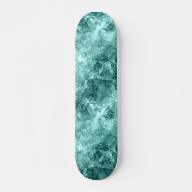 Skate Textura Teal Crumplada (Frente)