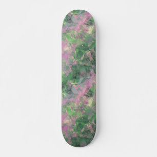 Skate Textura verde Primavera amassada