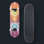 Skate The 7 Chakras´10<br><div class="desc">The 7 chakras are energy centers aligned along the spine that influence different areas of life — from safety and creativity to confidence,  love,  communication,  intuition,  and spirituality. When balanced,  they support harmony,  inner strength,  and overall well-being.</div>