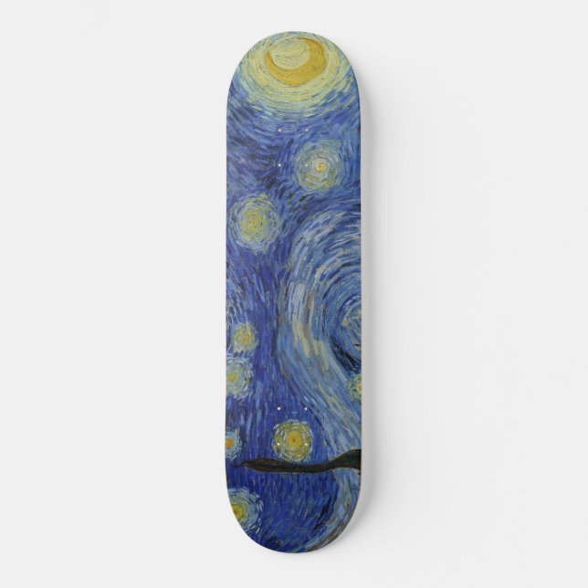 Skate The Starry Night (Vincent van Gogh) (Famosa Arte) (Frente)