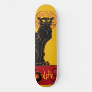 Skate Theophile Steinlen - Le Chat Noir Vintage