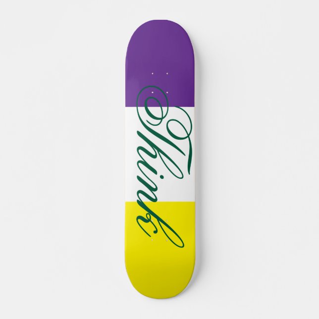 Skate Think Skateboarding deck (Frente)