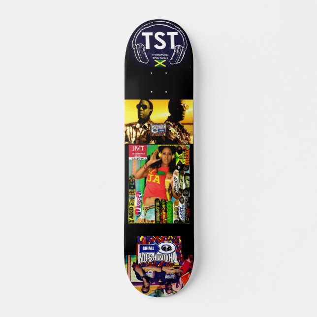 Skate THOMPSON SPIN TWINS TST Skateboard, 7¾" Deck (Frente)