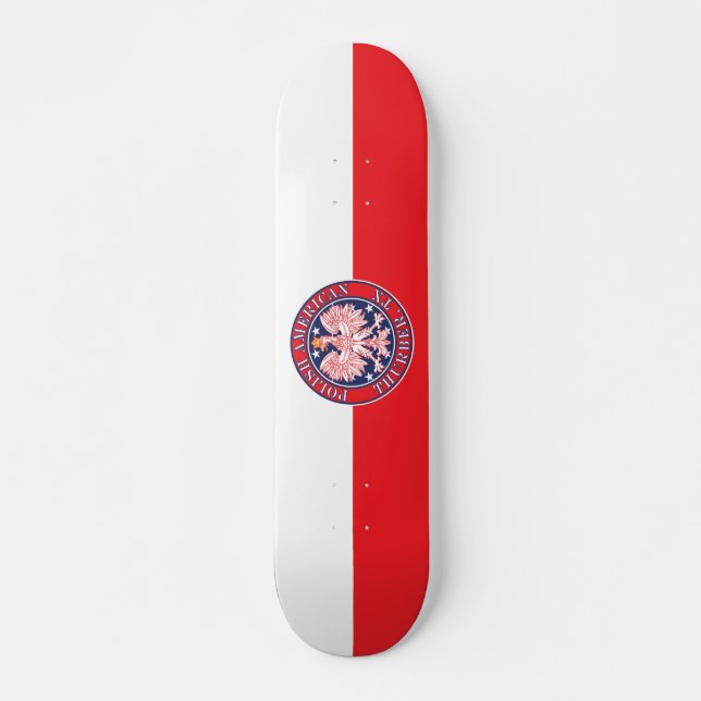 Skate Thurber Texas Polska Eagle Polonês (Frente)