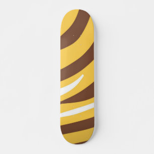 Skate tigre abstrato art
