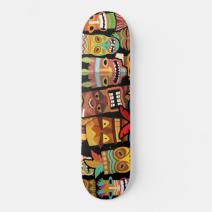 Skate Tiki Pattern
