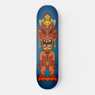Skate Tiki - Totem de dentes Raios