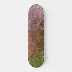 Skate Tinta de Abstrato de álcool inspirada na natureza