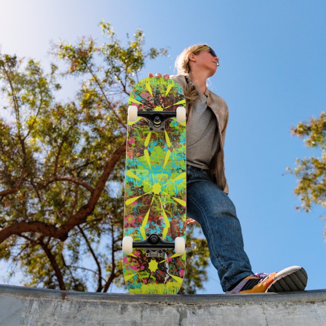 Skate Tinta Derramada (Ao ar livre 1)