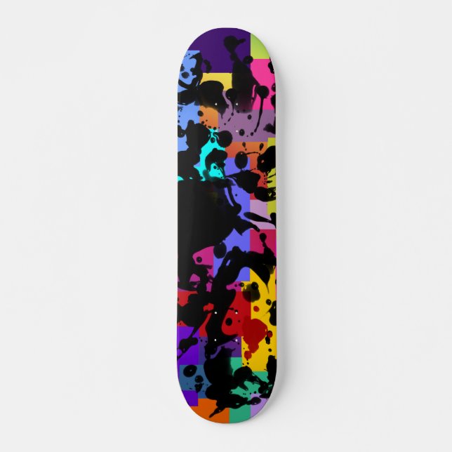 Skate TINTA PRETA | cor geo (Frente)