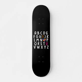 Skate Típico de Alfabetização Autismo
