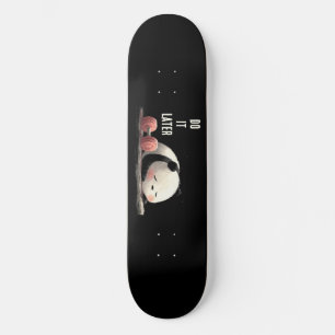 Skate Tired Panda Gym – Arte Divertida de Treino Fofa