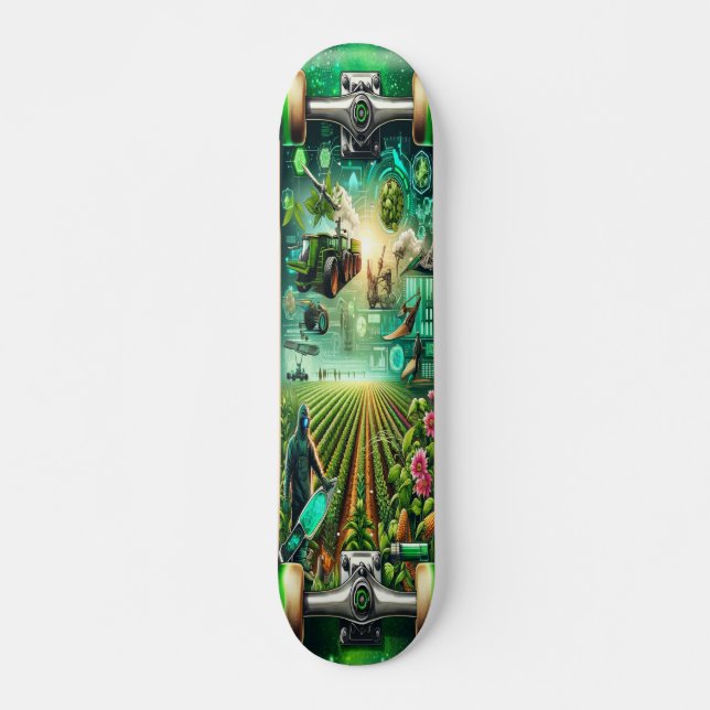 Skate Título: "Agritech Fields Deck" (Frente)