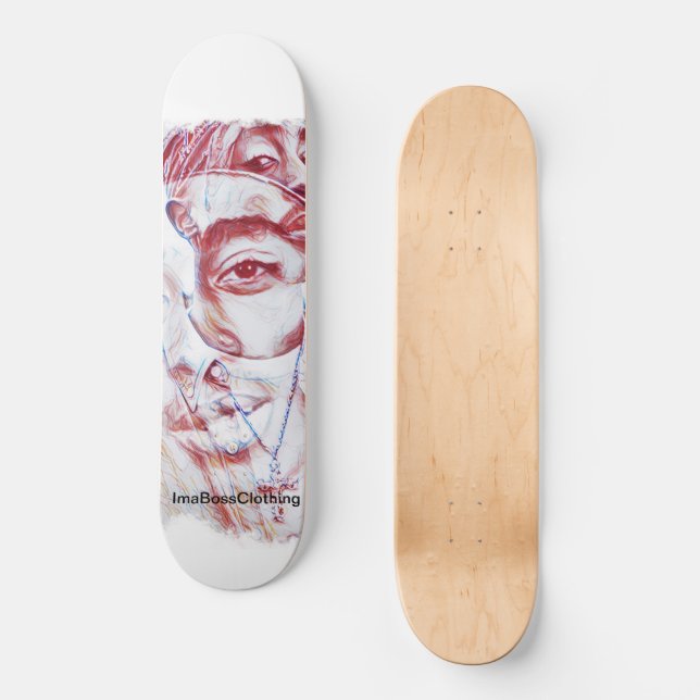 Skate Todos Os Olhos Em Mim (Frente)