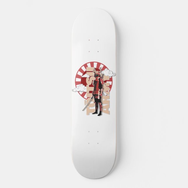 Skate Toitsu Army Red Samouraï (Frente)