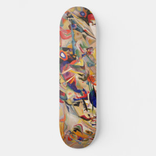 Skate Trabalho de arte de pintura Abstrato de Kandinsky