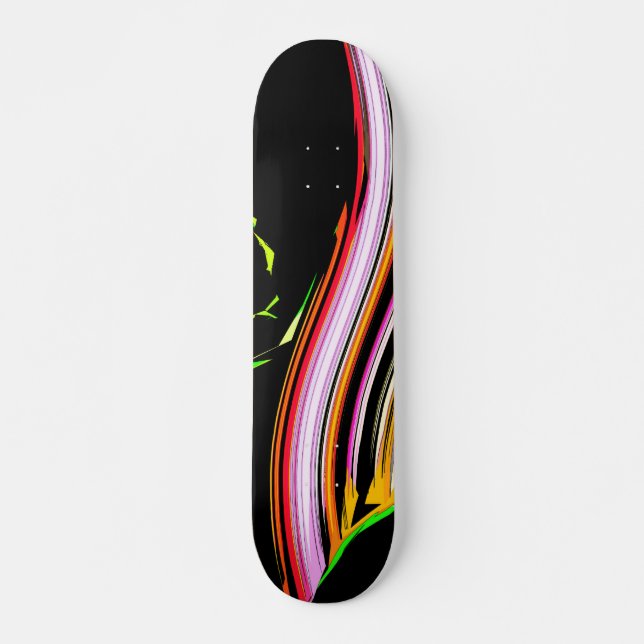Skate Traços de linhas (Frente)