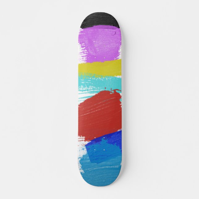 Skate Traços de pincel (Frente)