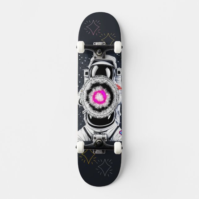 Skate Trajes espaciais (Frente)