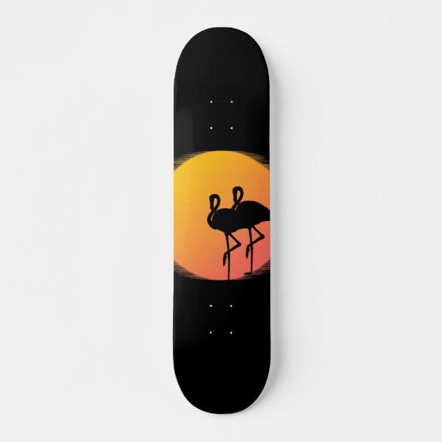 Skate Tranquilidade Sunset Flamingo (Frente)