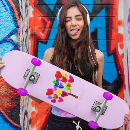 Skate Transforme o trabalho de arte ou Desenho do seu fi
