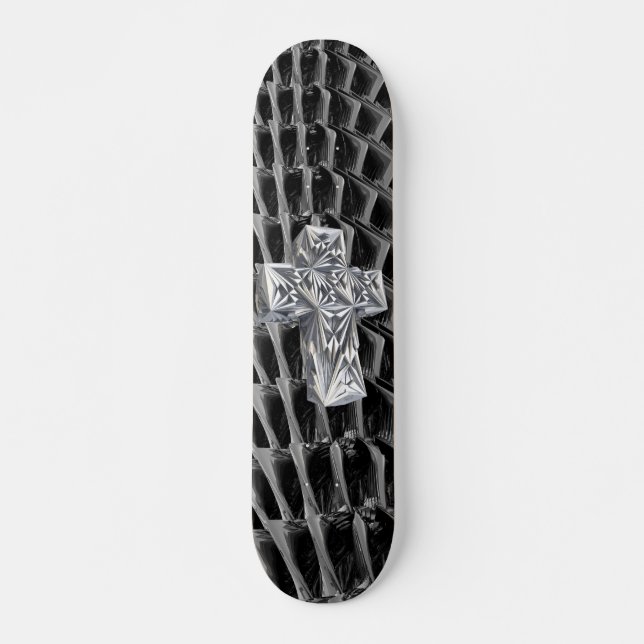 skate transversal abstrato (Frente)