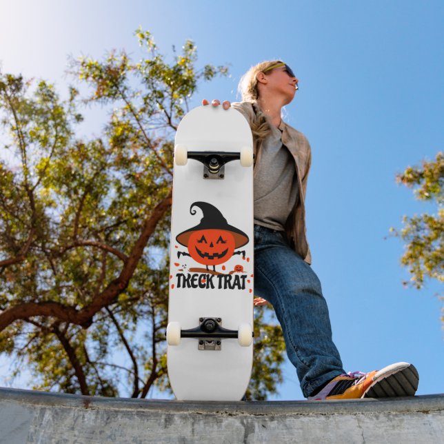 Skate Treck Trat Pumpkin sorrindo (Ao ar livre 1)