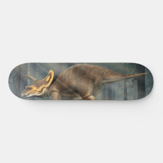 Skate Tricerátops em Floresta Primeval