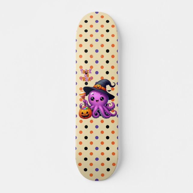 Skate Trick or Treat Polvo Halloween  (Frente)