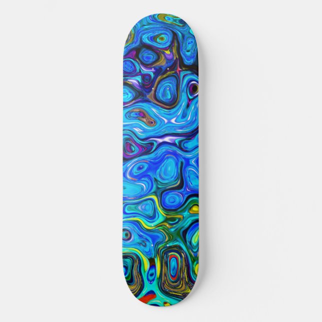 Skate Tripante Azul (Frente)