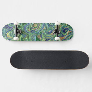 Skate Trippy Colorors 3D Swirls