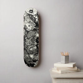 Skate Trippy Sepia Black