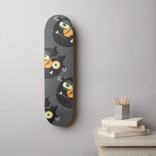 Skate troll de disco quebrado  (Arte de parede)