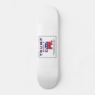 Skate Trump. Que poster da campanha C** - Anti-Trump