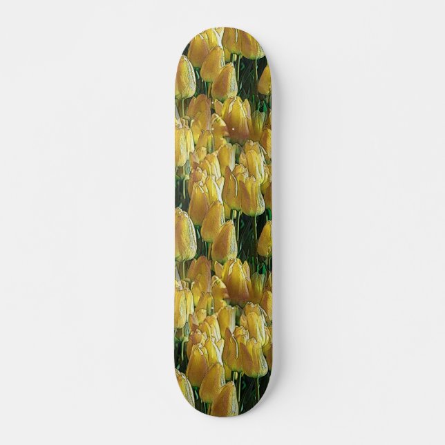Skate Tulipas Amarelas Sunshine (Frente)
