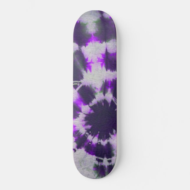 Skate Tye Dye Composição #1 por Michael Moffa (Frente)
