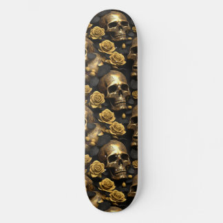 Skate Um Design 8 da série Skull e Rosa