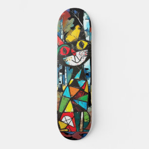 Skate Um Dia Abstrato