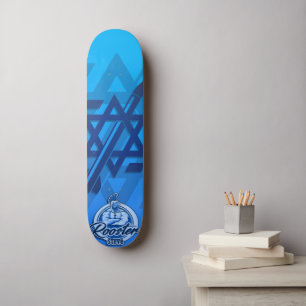 Skate Um galo chamado Steve Olhou sobre a fronteira de G