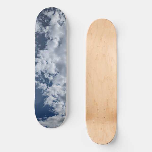Skate Um lado de nuvens (Frente)