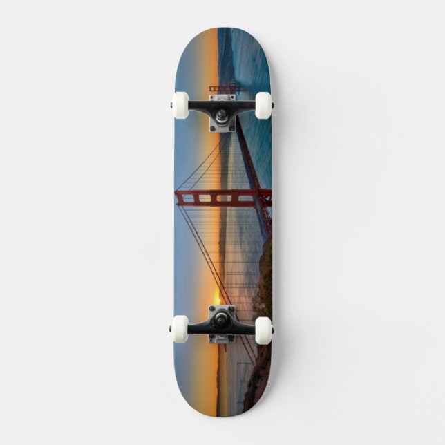Skate Um nascer do sol absolutamente impressionante (Frente)