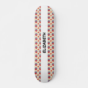 Skate Um Padrão De Amor Adicione seu nome