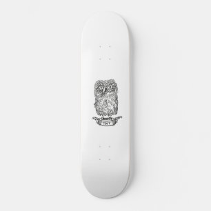 Skate uma coruja muito legal