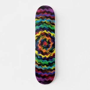 Skate Uma Detonação Colorida