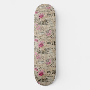 Skate Uma Série de Design de Efêmeras Francesas 24