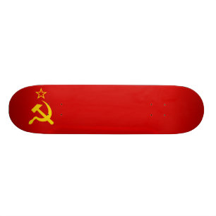 Skate União Soviética da URSS Bandeira Doença Comunista 