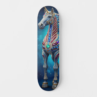 Skate Unicórnio Joalheiro