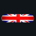 Skate Union Jack<br><div class="desc">Um conselho à moda do skate com esse grande jaque de união do biritsh espalhou em cima dele para todos aqueles patinadores loving do Británico.</div>