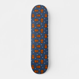 Skate Ursinho de pelúcia bonito na bolinhas