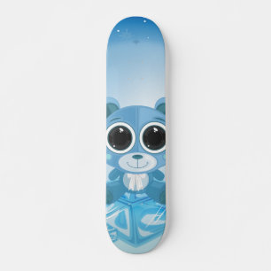 Skate Urso de Teddy - Azul Legal